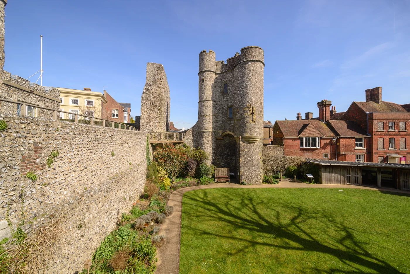 Lewes Castle, which opens Tuesday to Sunday until 3 January, then weekends only