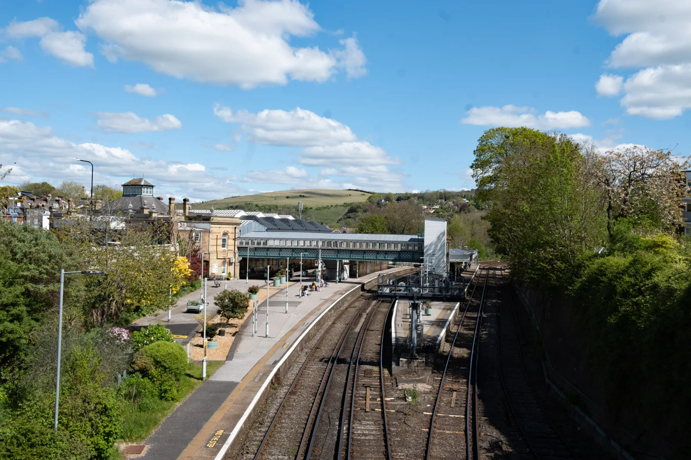 Lewes station. National Rail's festive travel period runs from Christmas Eve to Monday 4 January 2027