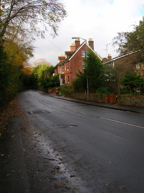 The A2029 Offham Road in Lewes, photographed in 2006.